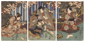Toyokuni III / Kabuki Play: Sekai no Hana Oguri Gaiden [世界花小栗外伝]