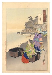 Gekko / Gekko's Miscellany / Pilgrimage to Enoshima [月耕随筆　江の島参り]