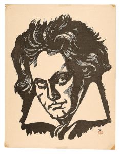 Koizumi Kishio / Portrait of Beethoven