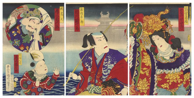 国周「芝居絵」