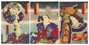 国周「芝居絵」