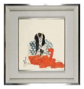 木村荘八「道成寺　鬼女」