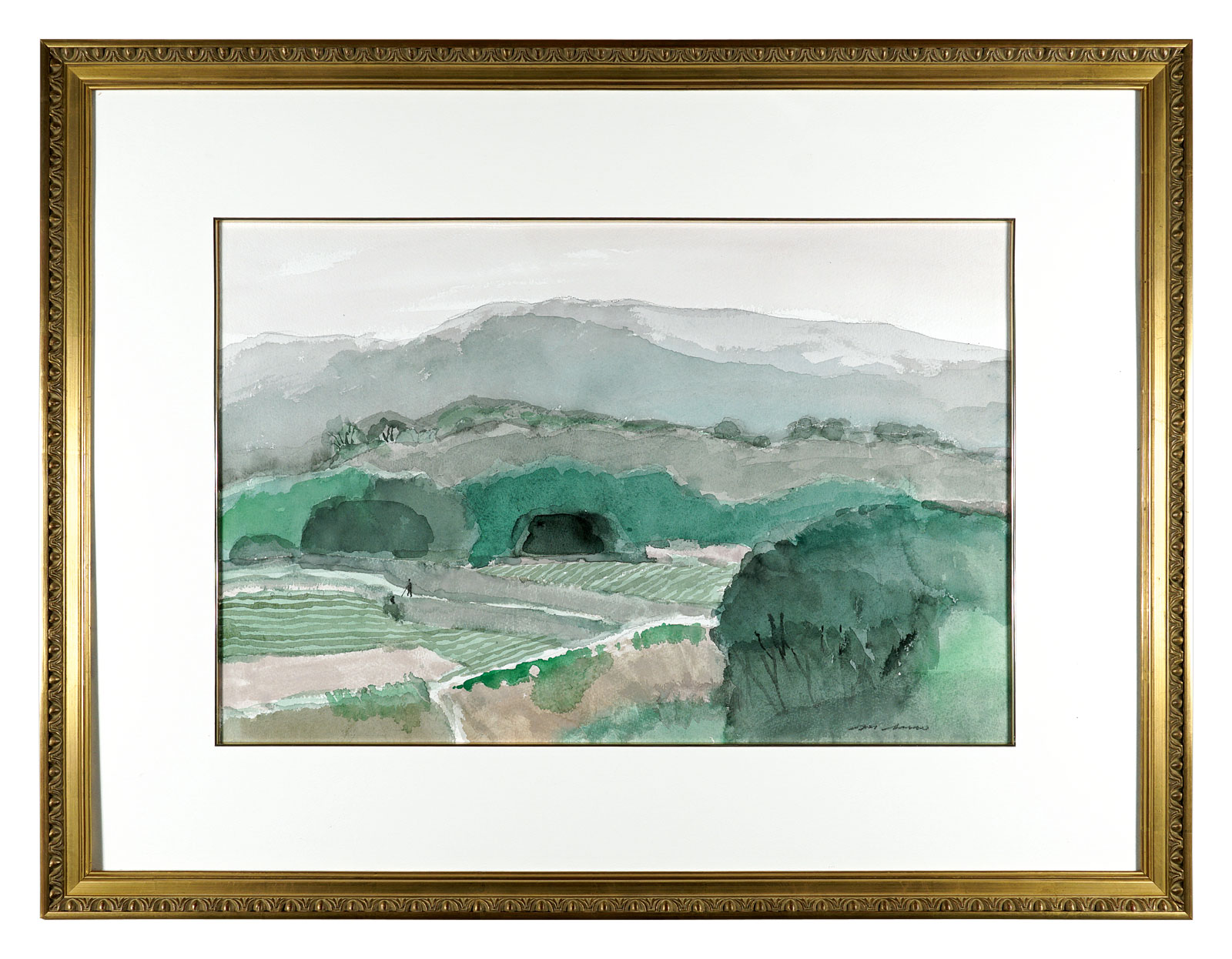 Anno Mitsumasa “Amakashi Hill Seen from Higashiyama”