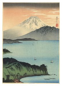 高橋松亭（弘明）「倉澤のふじ」