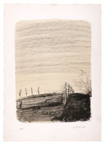 香月泰男「石版画集『北海道』より　北見」