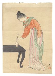 梶田半古「木版口絵」