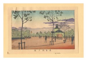 東京真画名所図解　浅草橋夕暮【復刻版】