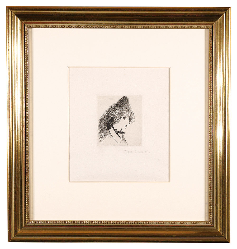 Marie Laurencin “Fil de reve L'EVENTAIL DE MARIE LAURENCIN:Olga”