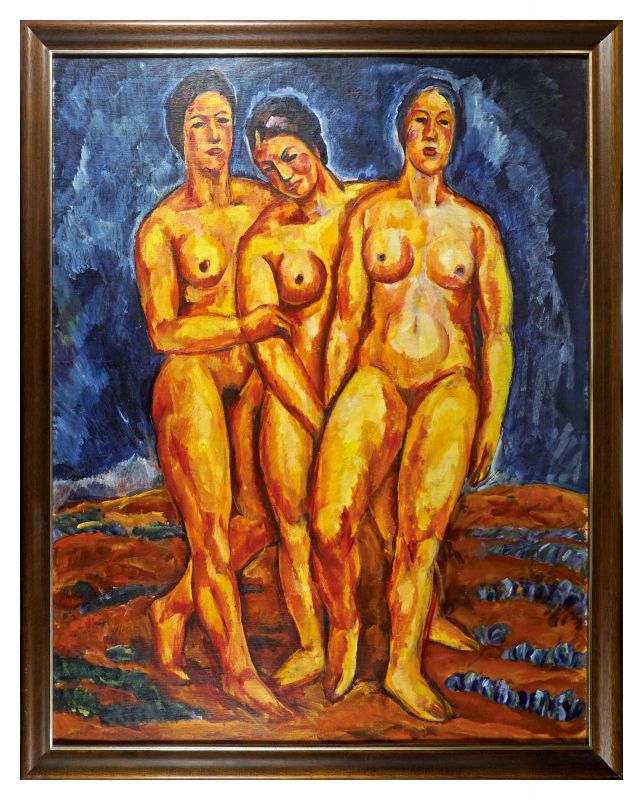 Onchi Koshiro “Three women”