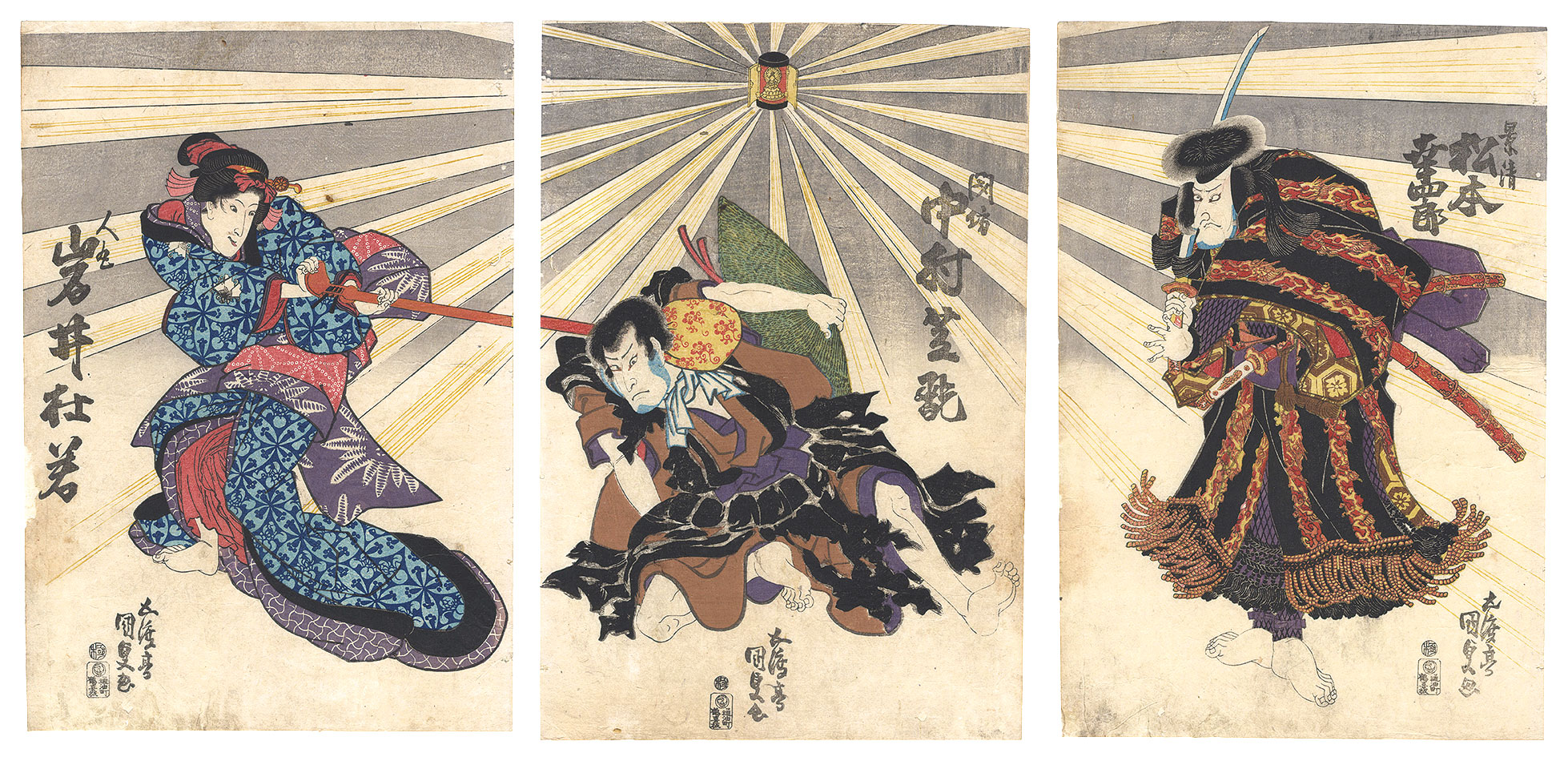 国貞初代「芝居絵」