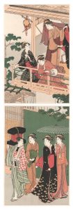 清長「地紙売り【復刻版】」