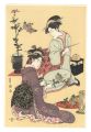 Girl arranging flowers【Reprodu......