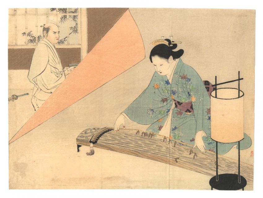水野年方「木版口絵」