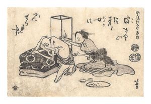 風流おどけ百句 皮きり / 北斎