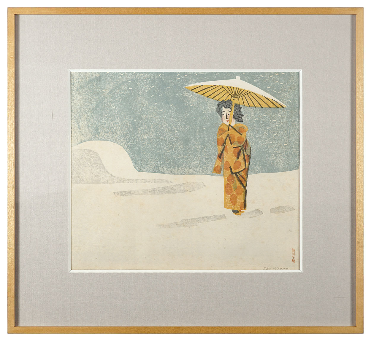 前川千帆「雪」