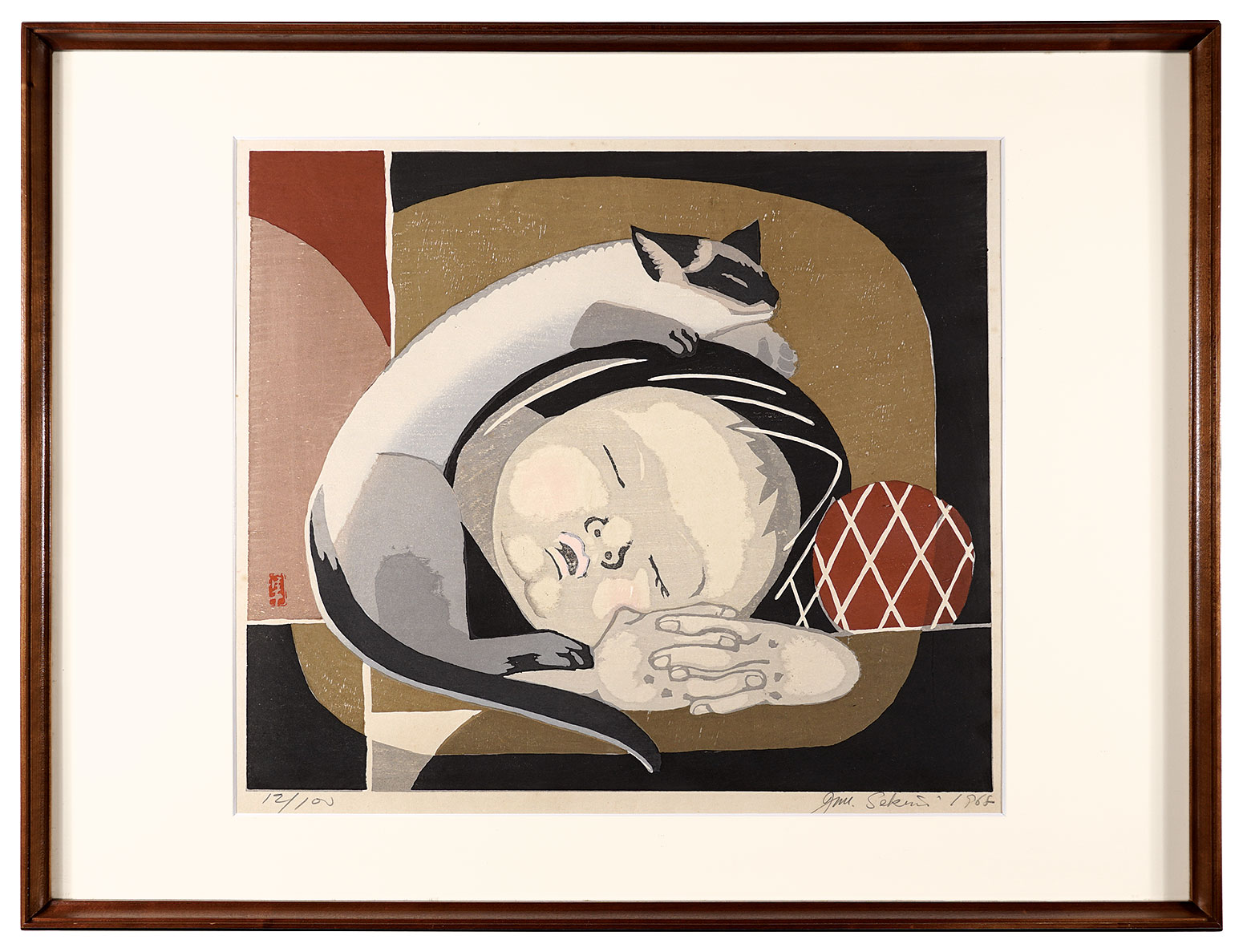 Sekino Junichiro “Cat and Child”