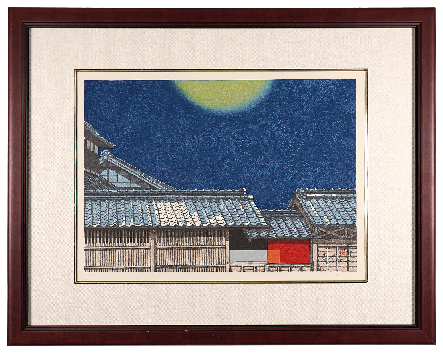Sekino Junichiro “The Fifty-three Stations of the Tokaido / Futagawa”