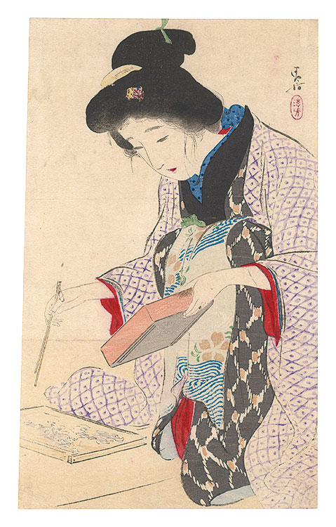 鏑木清方「木版口絵」
