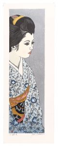 Twelve Months of Maiko / August: Morning Glory / Sekino Junichiro