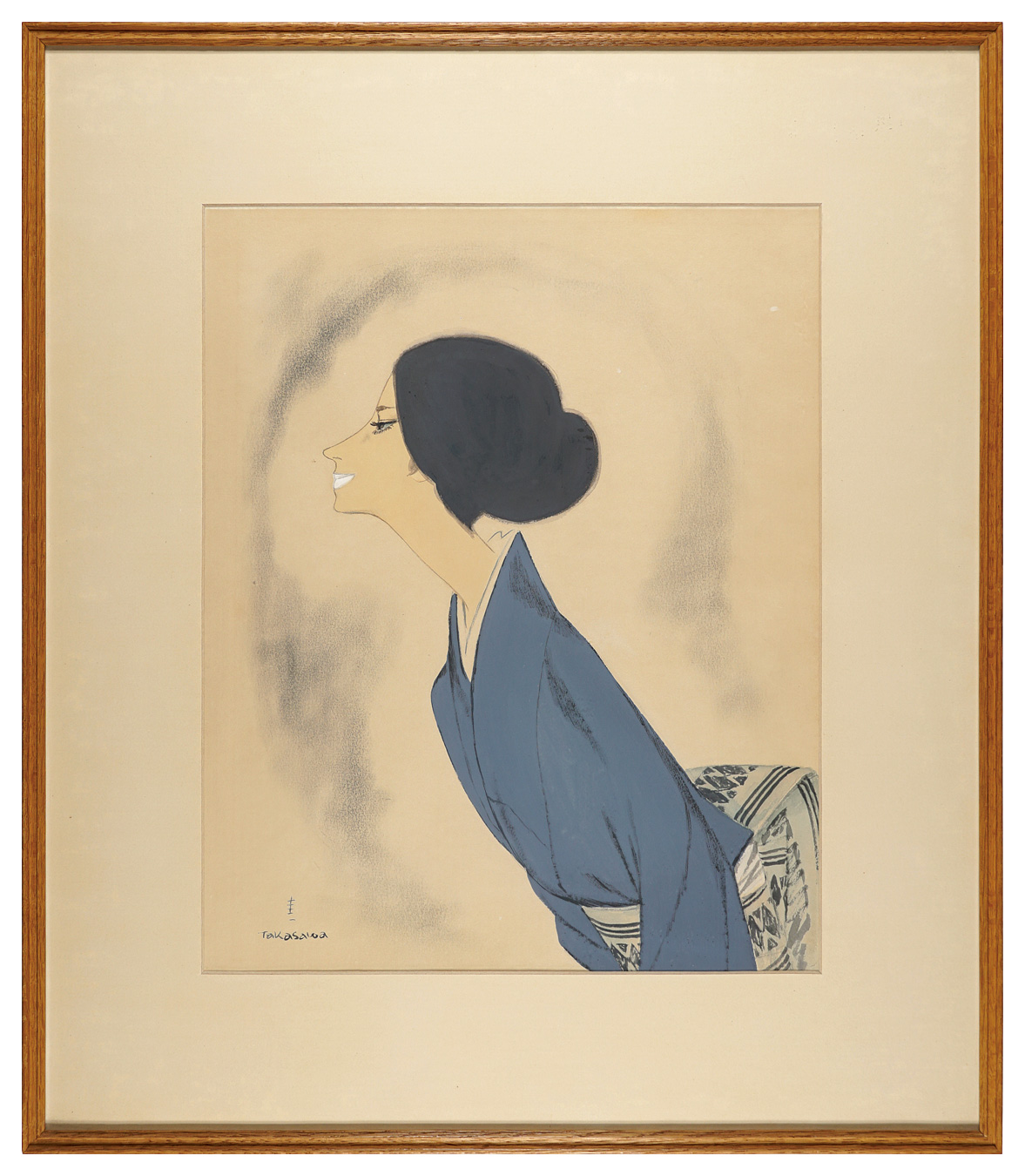 Takazawa Keiichi “Woman in Kimono”