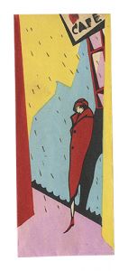 Kobayashi Kaichi / Woodblock-printed Envelope