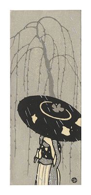 小林かいち「木版絵封筒」