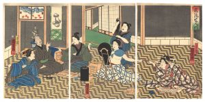 国芳「風流生人形」