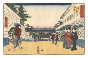Famous Places in Edo / View of Kasumigaseki