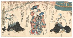 花筐未熟道成寺 / 国貞初代
