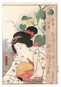 夢場の於岩 / 豊国三代 玄魚