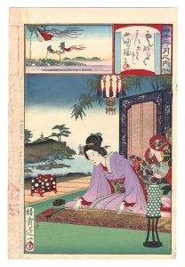 Nobukazu / Twelve Months in the Present Day / July [現世十二ヶ月之内　七月]