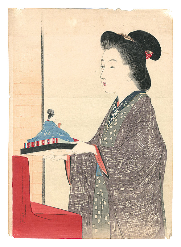 武内桂舟「木版口絵」