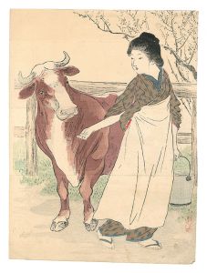武内桂舟「木版口絵」