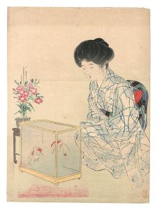 武内桂舟「木版口絵」