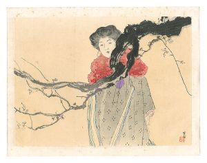 梶田半古「木版口絵」