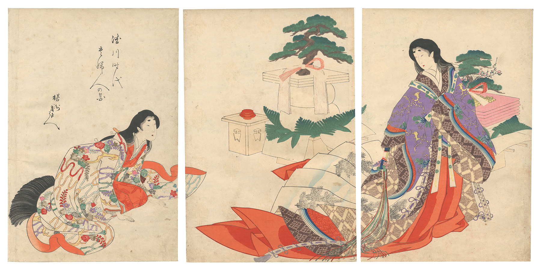 Chikanobu “Ladies of the Tokugawa Period”