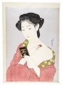Woman Applying Make-up