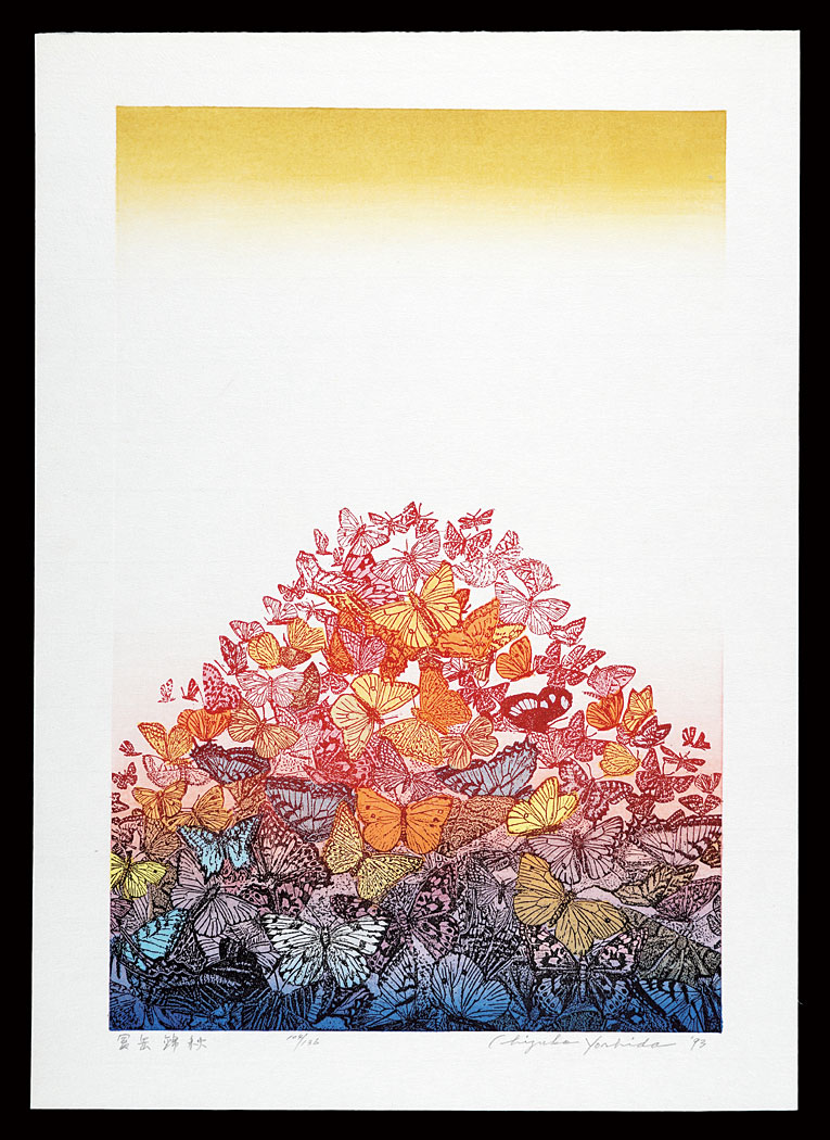 Yoshida Chizuko “Thirty-six Views of Mt. Fuji in the HEISEI period / Fugaku kinshu”