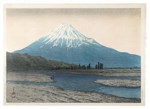 川瀬巴水「富士川」