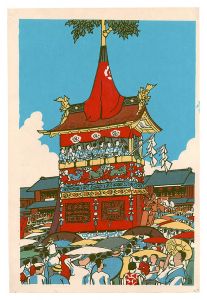 徳力富吉郎「祇園祭（仮題）」
