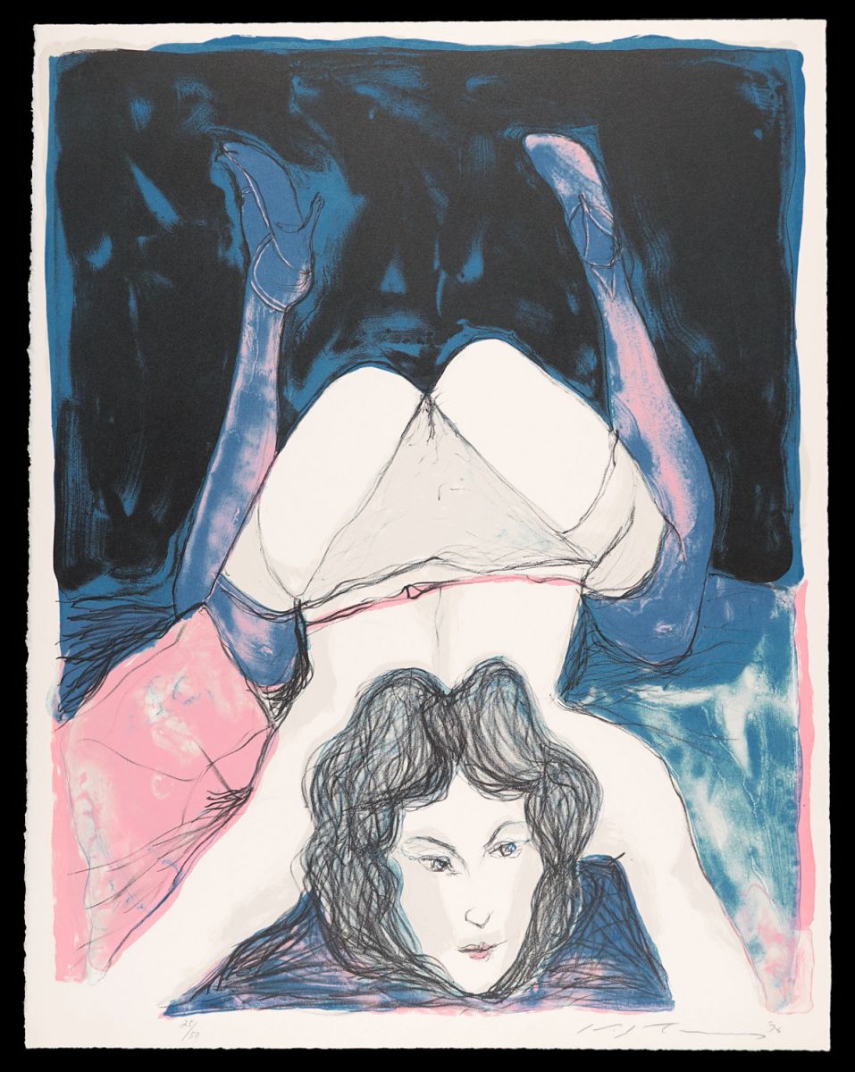池田満寿夫「版画集『ミックスド・フルーツ』より　ストロベリー」