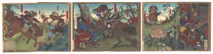豊宣「新撰太閤記　賤ヶ嶽大合戦」