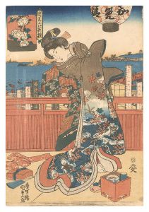 流光六花撰　／　国貞初代