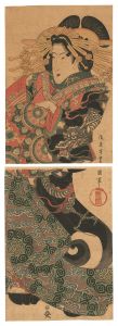 美人画　／　豊国二代