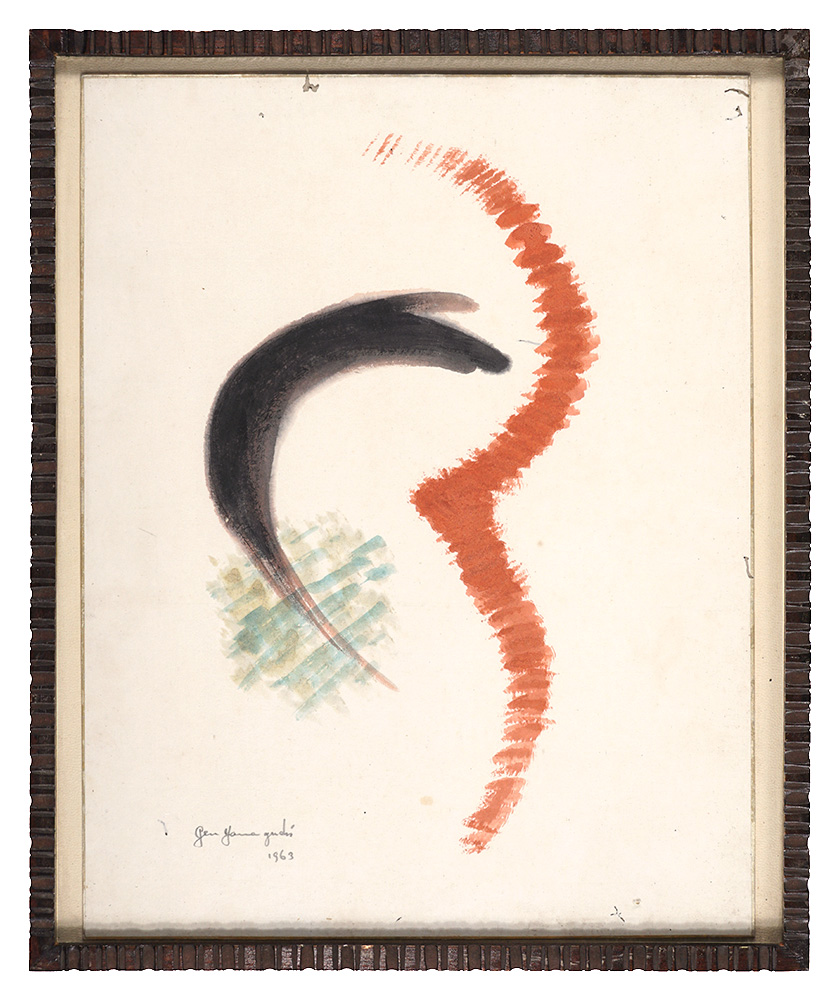 山口源「自筆色紙　画稿　草稿」