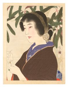 木版口絵　／　鏑木清方
