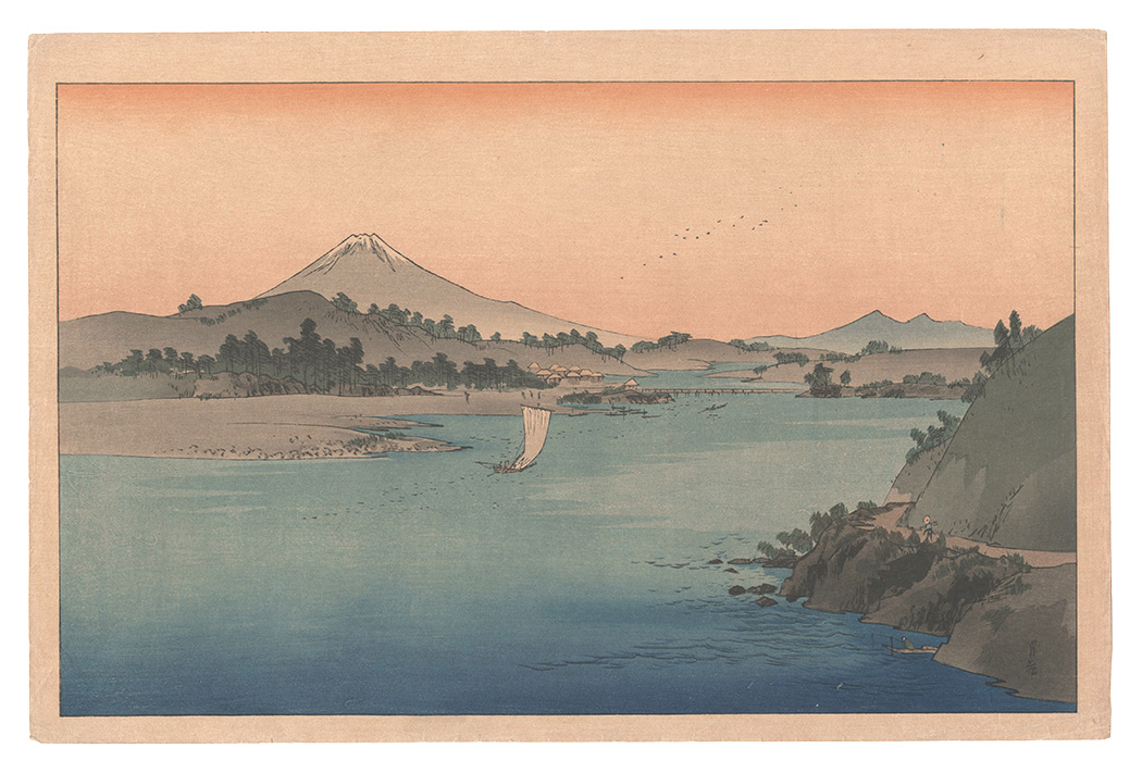 吉本月荘「風景画（仮題）」