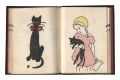 Woodblock miniature book: Cats