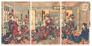 五勢楼全盛写真　／　国貞二代