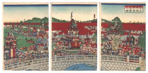 芳藤「東京神田神社祭礼之図」